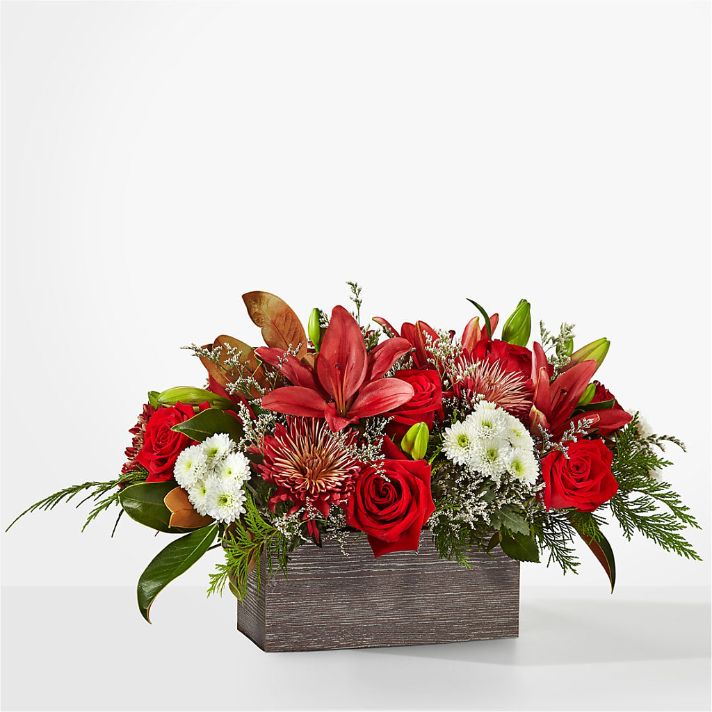 Christmas Break Bouquet – Lynchburg Leo Wood Florist, Lynchburg VA