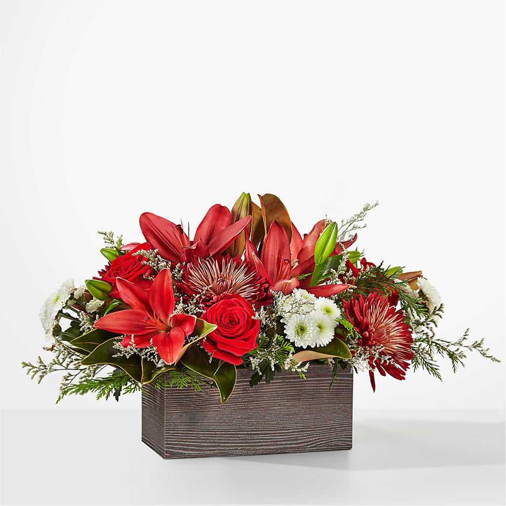 Christmas Break Bouquet – Lynchburg Leo Wood Florist, Lynchburg VA