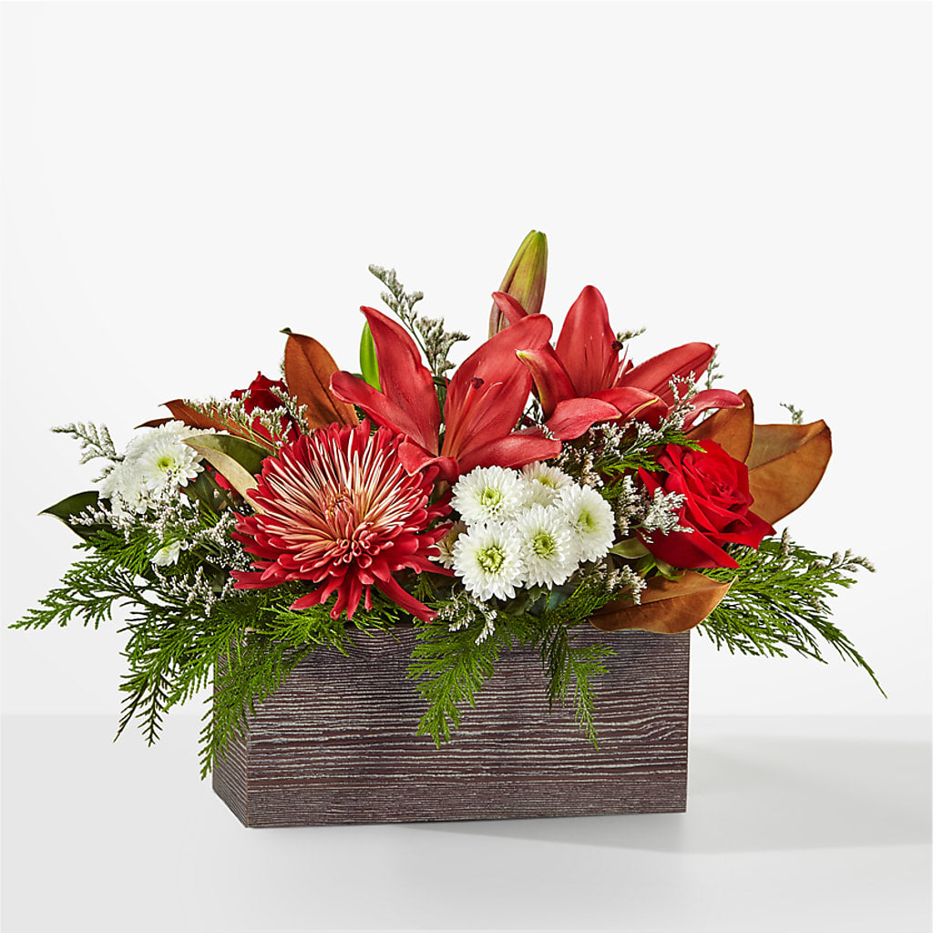 Christmas Break Bouquet – Lynchburg Leo Wood Florist, Lynchburg VA