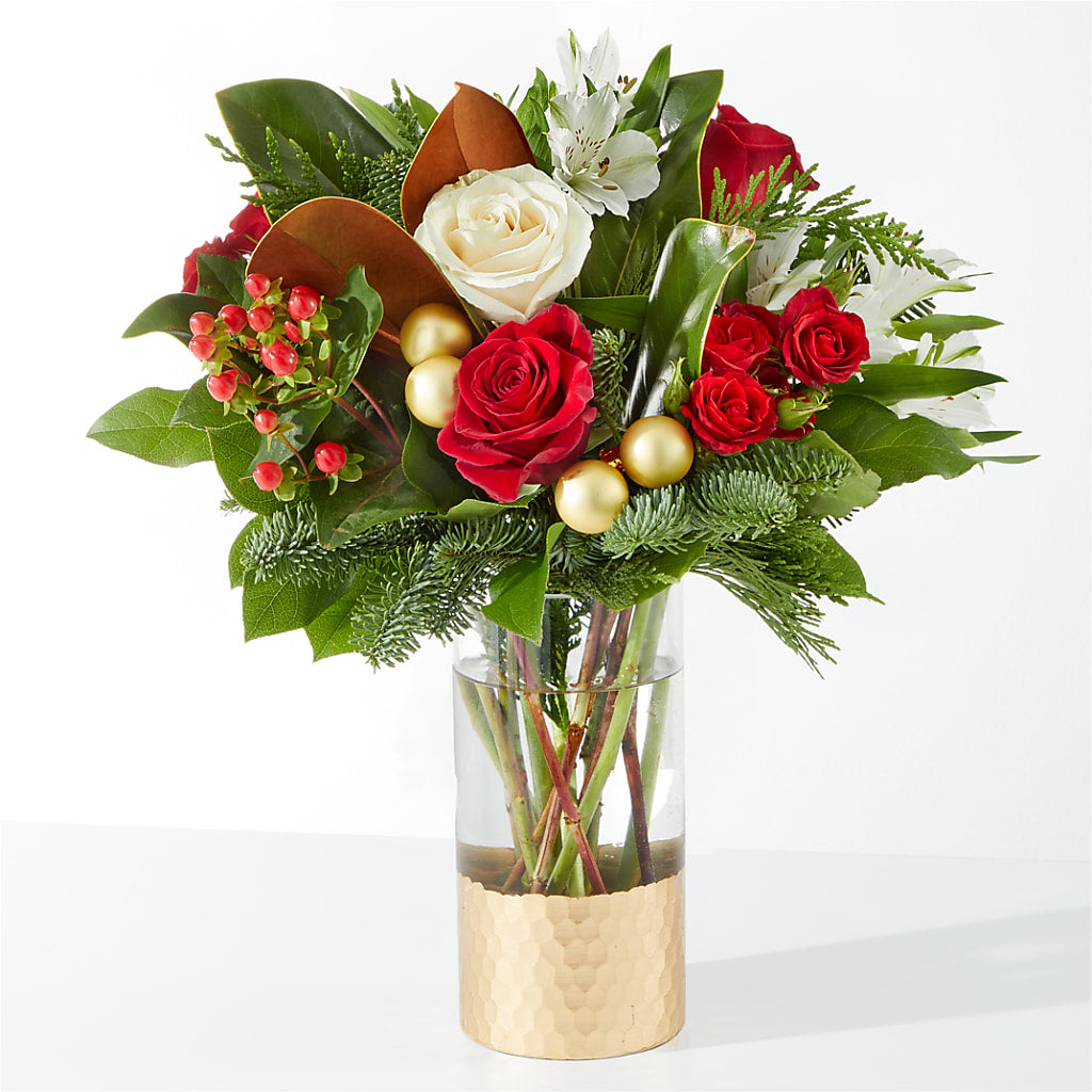 Joy & Jolly Bouquet – Lynchburg Leo Wood Florist, Lynchburg VA