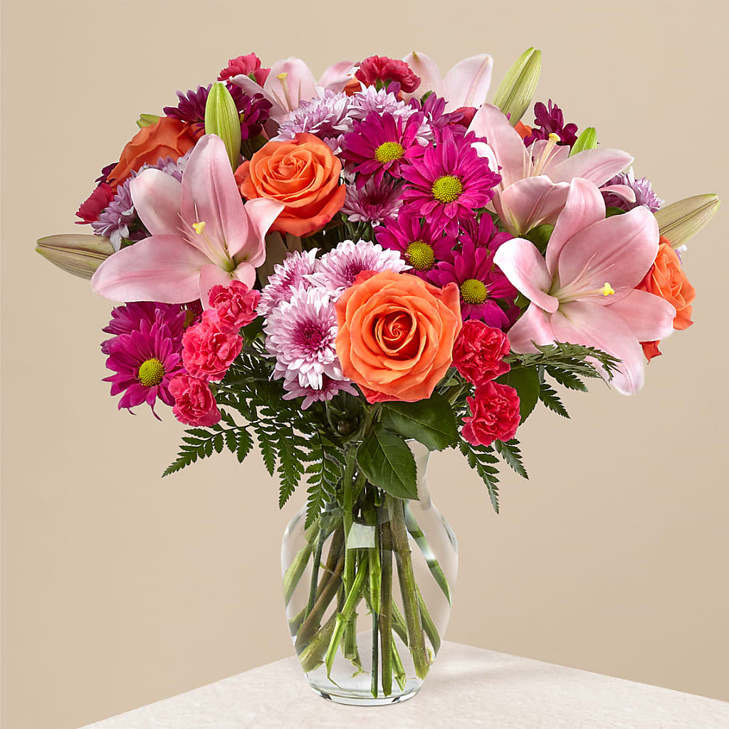 Light of My Life Bouquet – Lynchburg Leo Wood Florist, Lynchburg VA