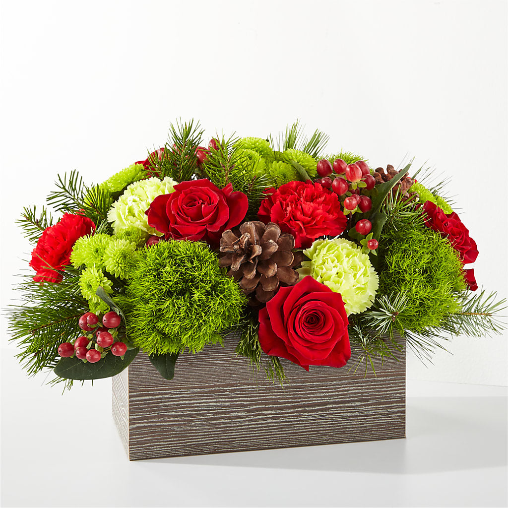 Bundled Up Bouquet – Lynchburg Leo Wood Florist, Lynchburg VA