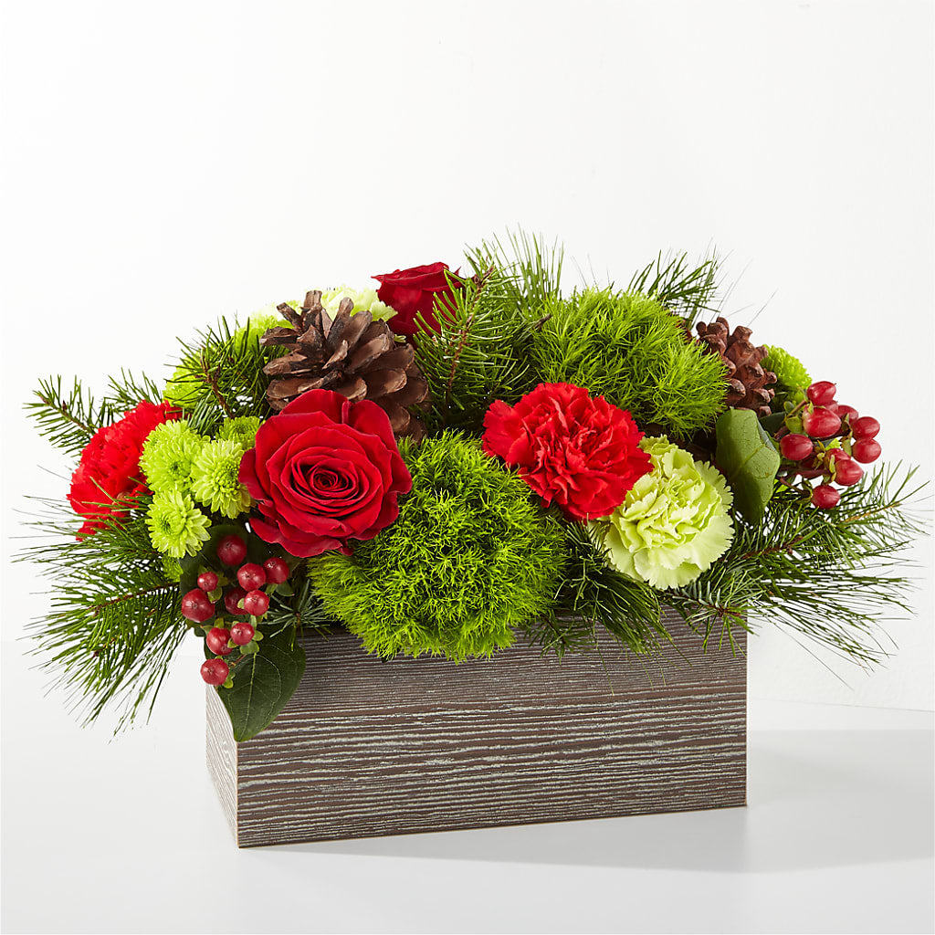 Bundled Up Bouquet – Lynchburg Leo Wood Florist, Lynchburg VA