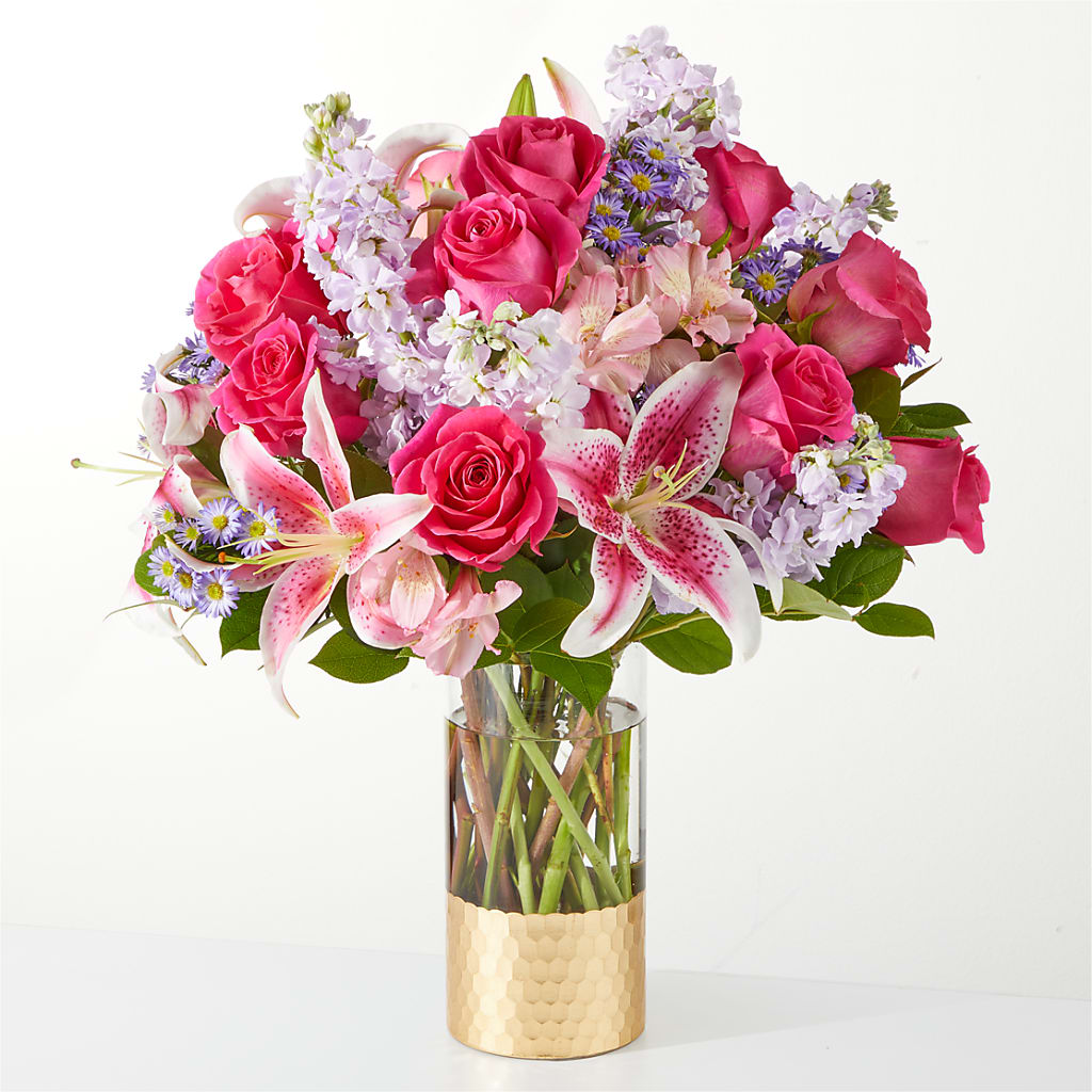 Pressing Petals Bouquet – Lynchburg Leo Wood Florist, Lynchburg VA