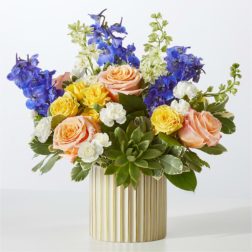 Cobalt Reverie Bouquet – Lynchburg Leo Wood Florist, Lynchburg VA