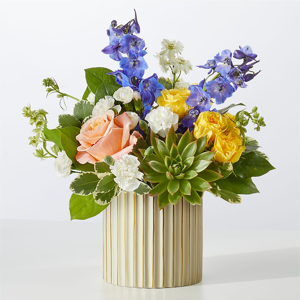 Cobalt Reverie Bouquet – Lynchburg Leo Wood Florist, Lynchburg VA