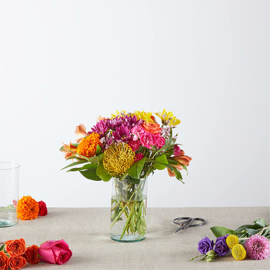 Feast of Color – A Florist Original – Lynchburg Leo Wood Florist, Lynchburg VA