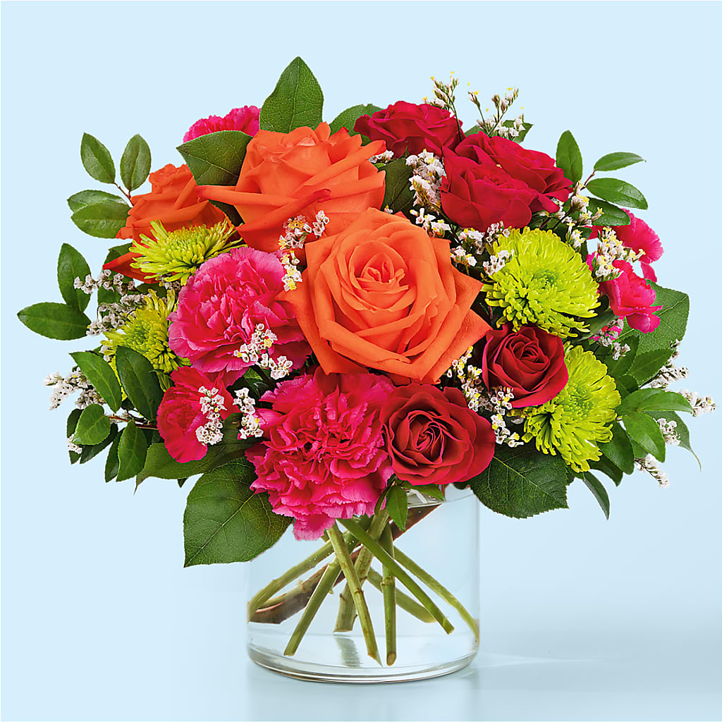 Colorful Carnival Bouquet – Lynchburg Leo Wood Florist, Lynchburg VA