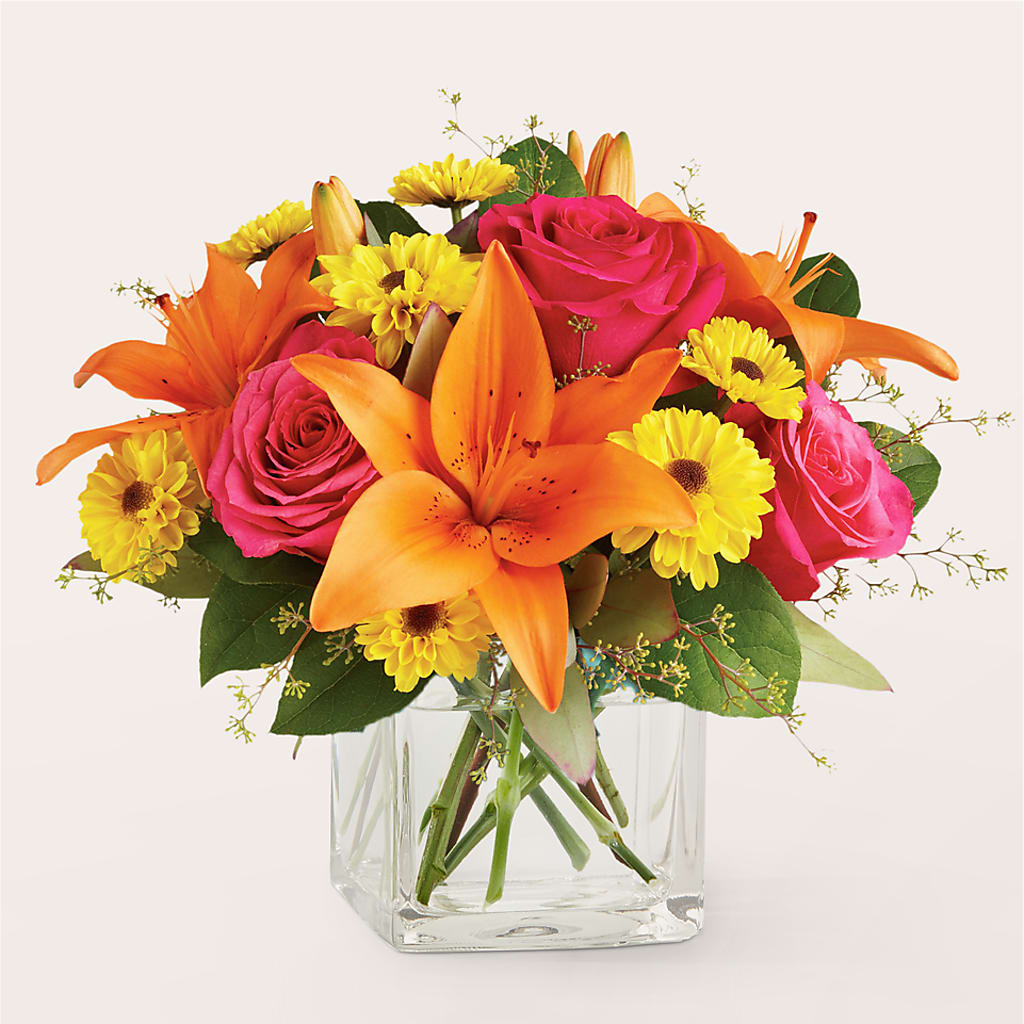 Neon Lights Bouquet – Lynchburg Leo Wood Florist, Lynchburg VA