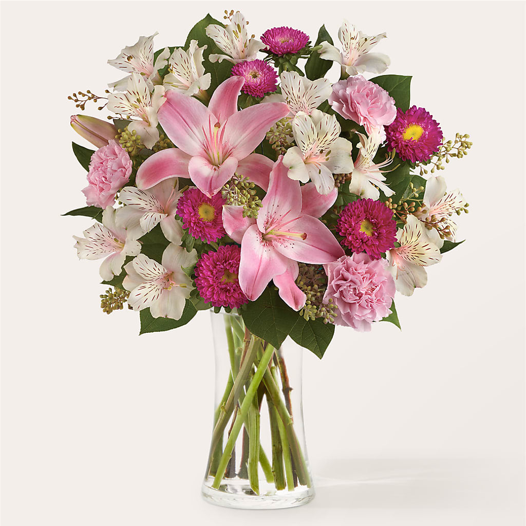 Feeling Fuchsia Bouquet – Lynchburg Leo Wood Florist, Lynchburg VA