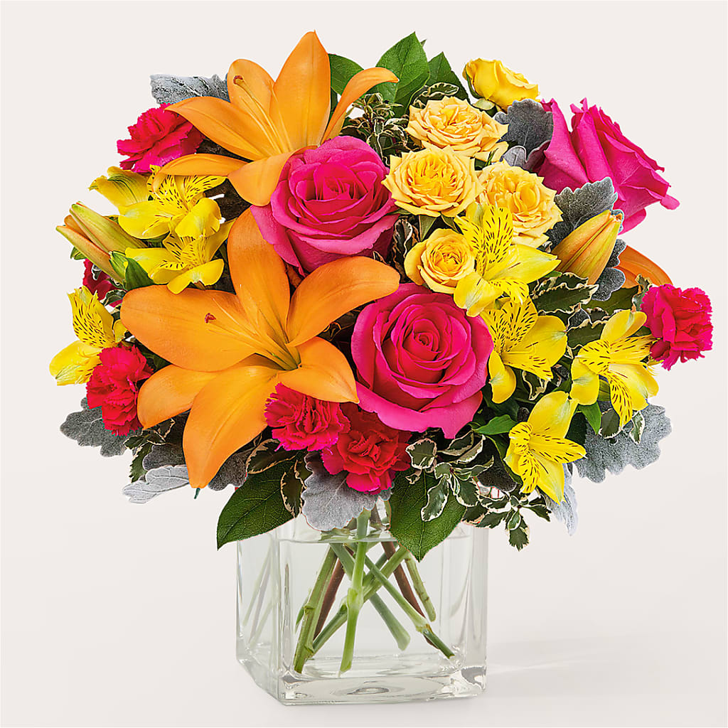 To the Tropics Bouquet – Lynchburg Leo Wood Florist, Lynchburg VA