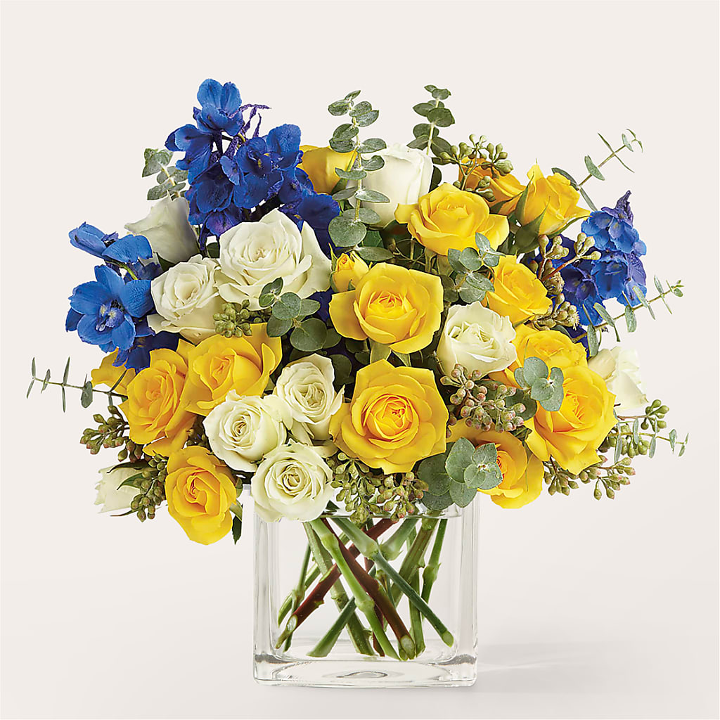Sparkling Citrine Bouquet – Lynchburg Leo Wood Florist, Lynchburg VA
