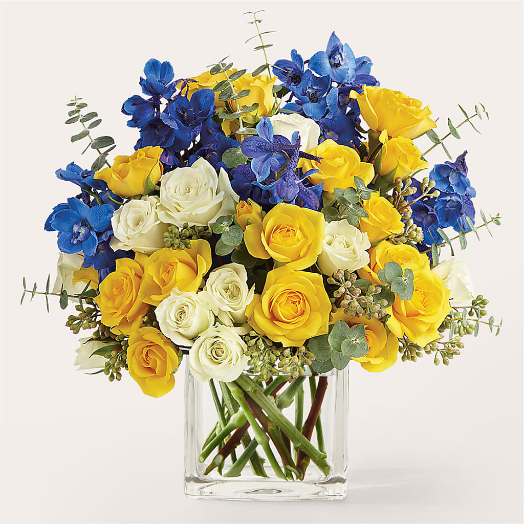 Sparkling Citrine Bouquet – Lynchburg Leo Wood Florist, Lynchburg VA
