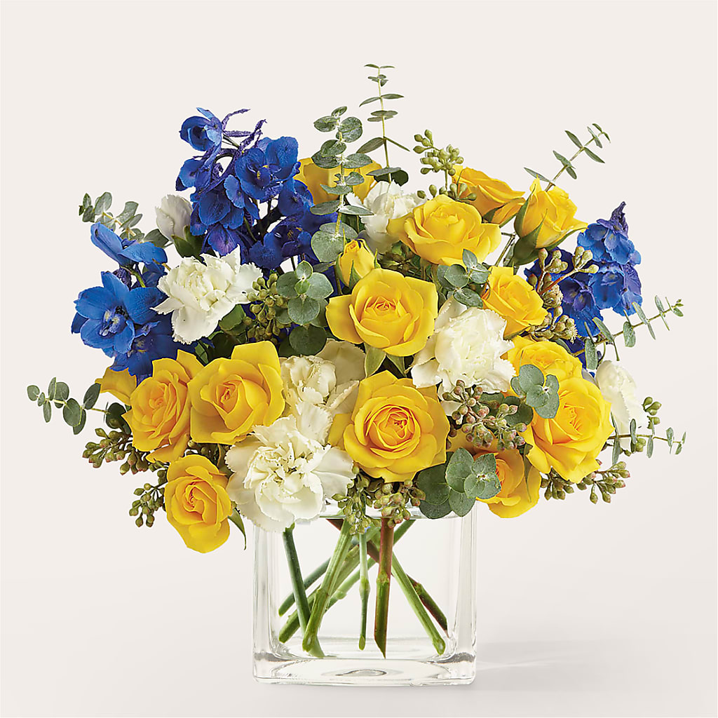 Sparkling Citrine Bouquet – Lynchburg Leo Wood Florist, Lynchburg VA
