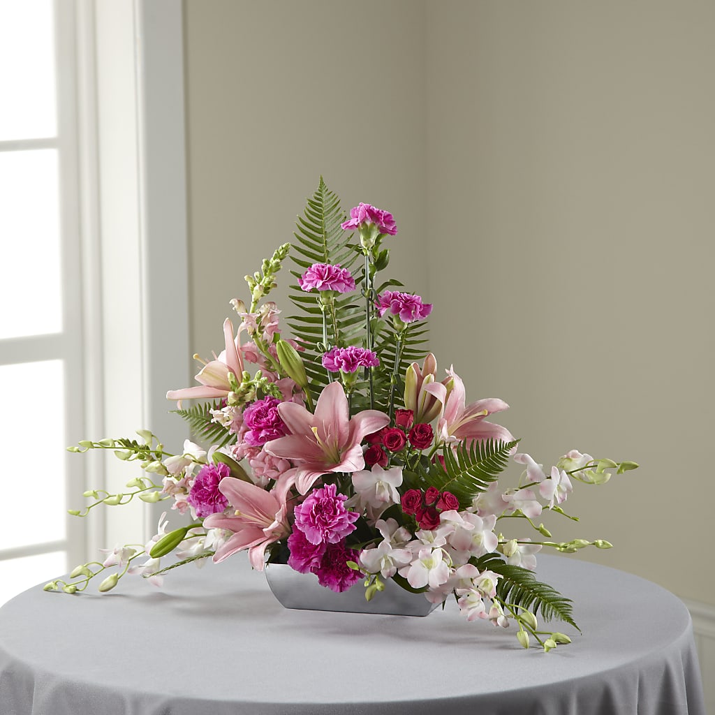 Uplifting Moments Arrangement – Lynchburg Leo Wood Florist, Lynchburg VA