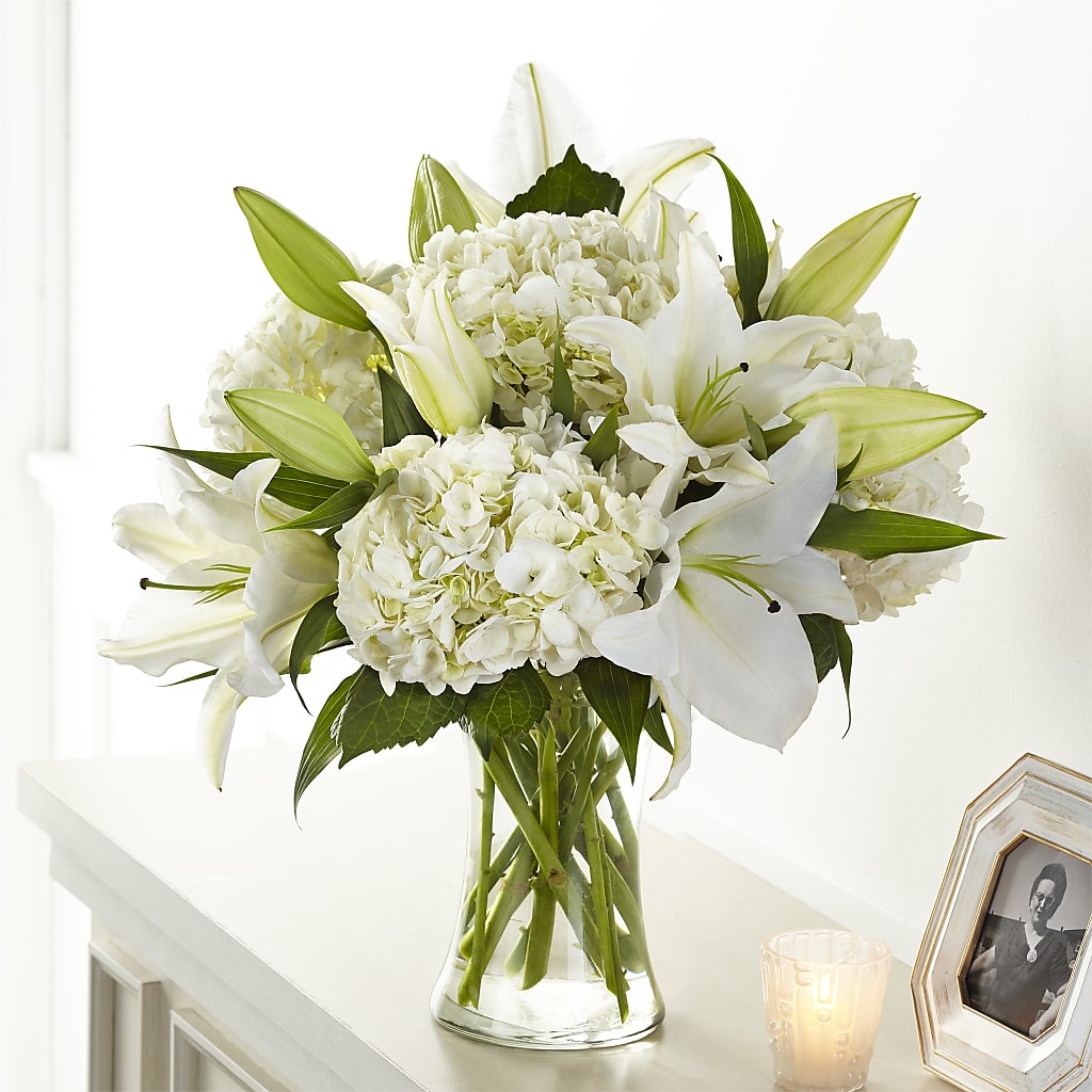 Compassionate Lily Bouquet – Lynchburg Leo Wood Florist, Lynchburg VA