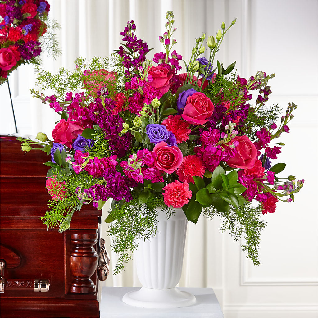 Eternal Day Arrangement – Lynchburg Leo Wood Florist, Lynchburg VA