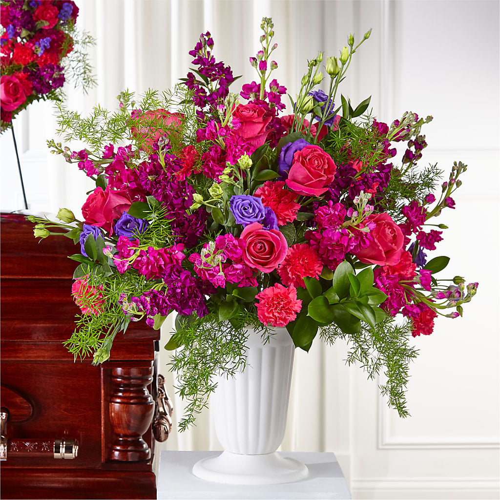 Eternal Day Arrangement – Lynchburg Leo Wood Florist, Lynchburg VA