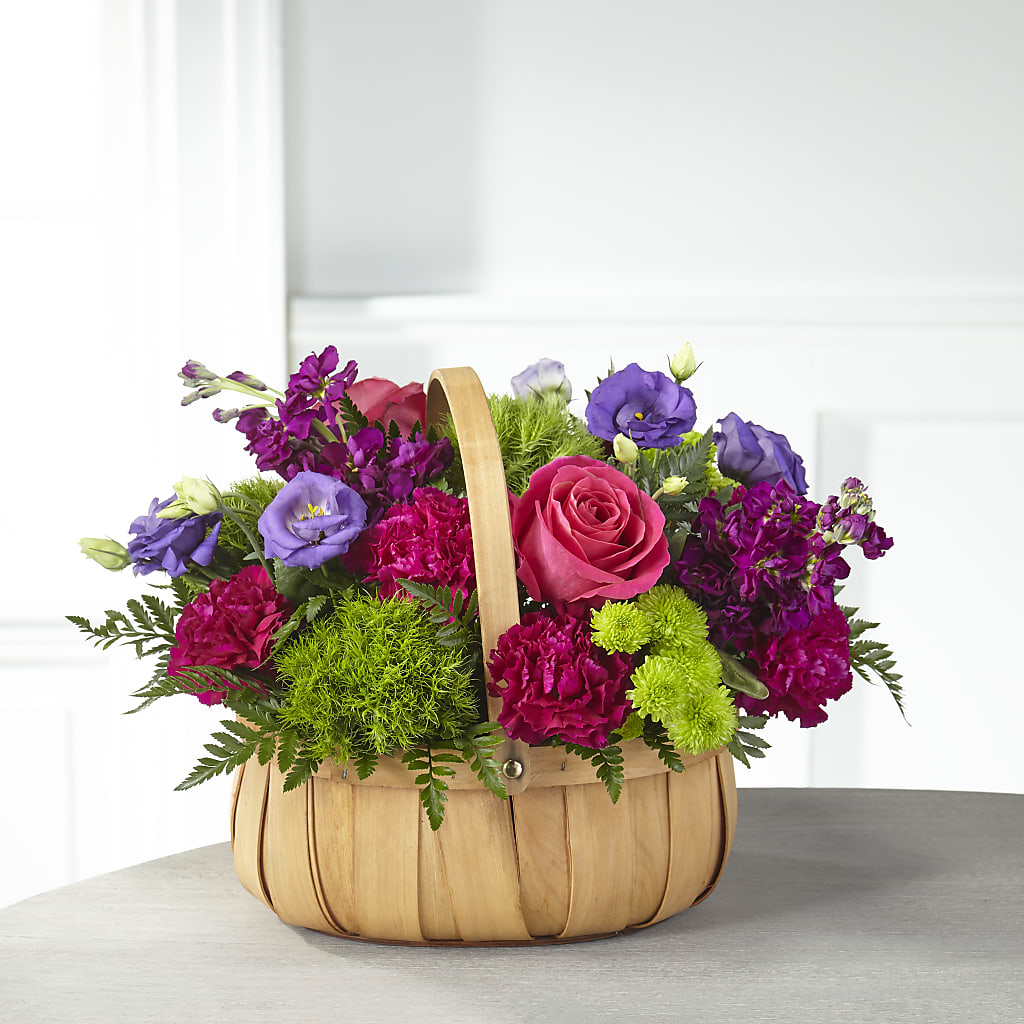 Serene Sanctuary Basket – Lynchburg Leo Wood Florist, Lynchburg VA