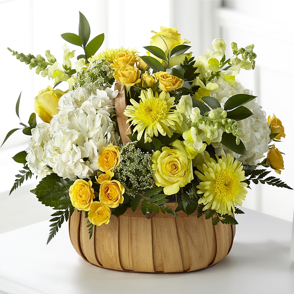 Rustic Remembrance Basket – Lynchburg Leo Wood Florist, Lynchburg VA