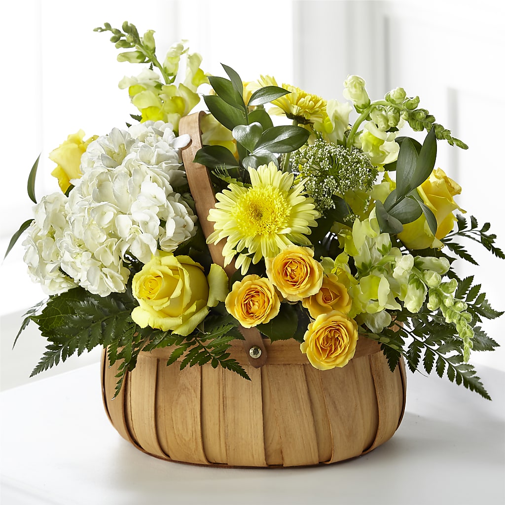 Rustic Remembrance Basket – Lynchburg Leo Wood Florist, Lynchburg VA