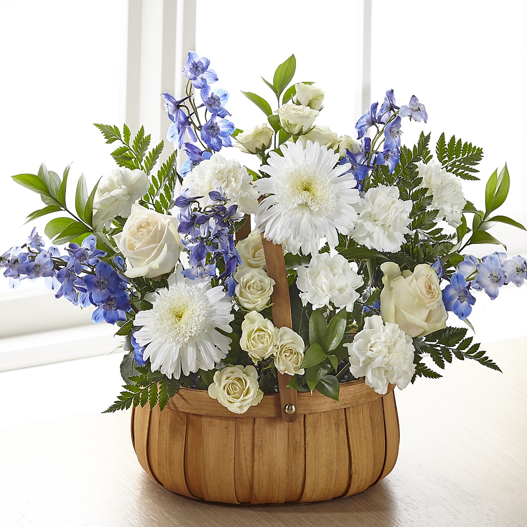 Harmony & Grace Basket – Lynchburg Leo Wood Florist, Lynchburg VA