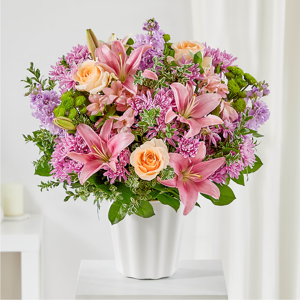 Supportive Embrace Tabletop Basket – Lynchburg Leo Wood Florist, Lynchburg VA