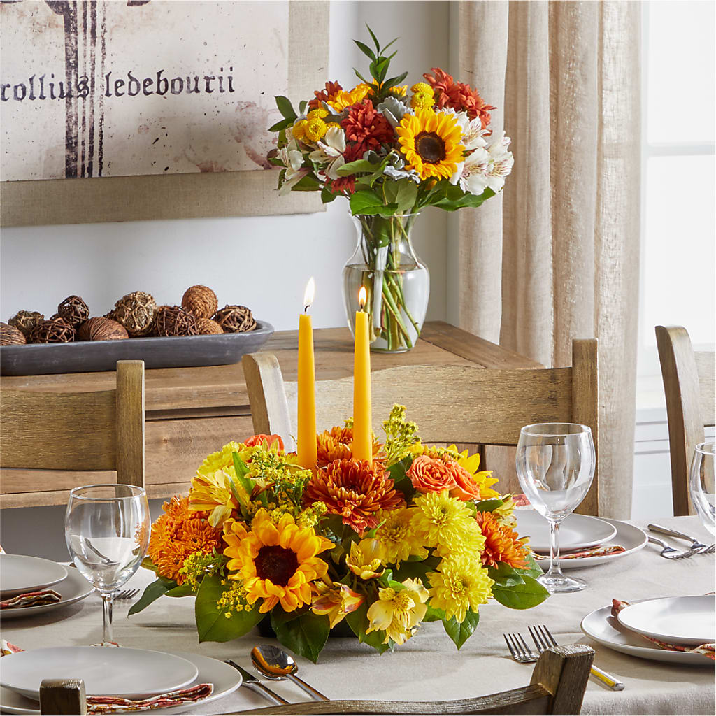 Golden Gathering Bundle – Lynchburg Leo Wood Florist, Lynchburg VA