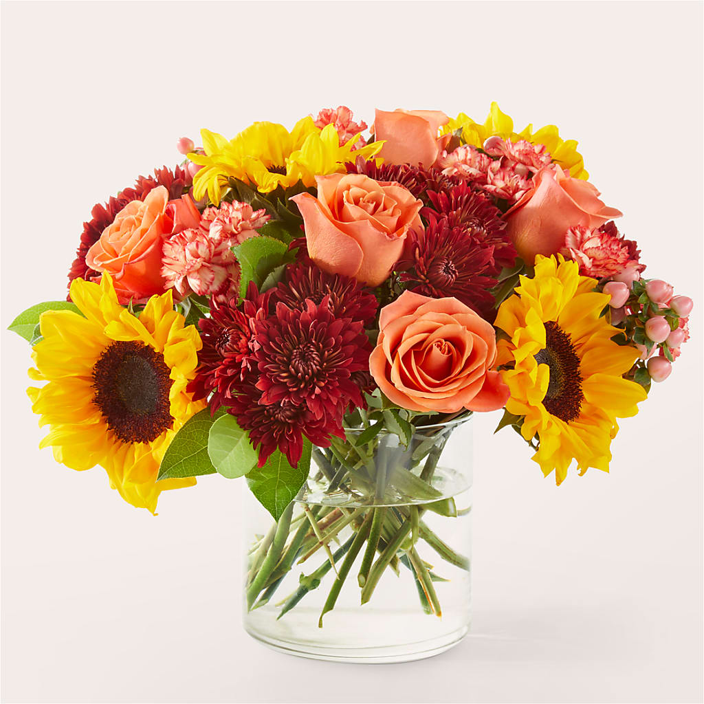 September Sunset Bouquet – Lynchburg Leo Wood Florist, Lynchburg VA