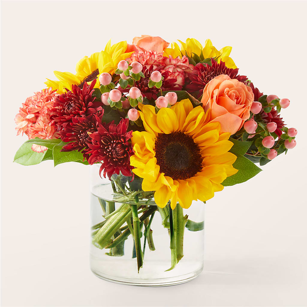 September Sunset Bouquet – Lynchburg Leo Wood Florist, Lynchburg VA