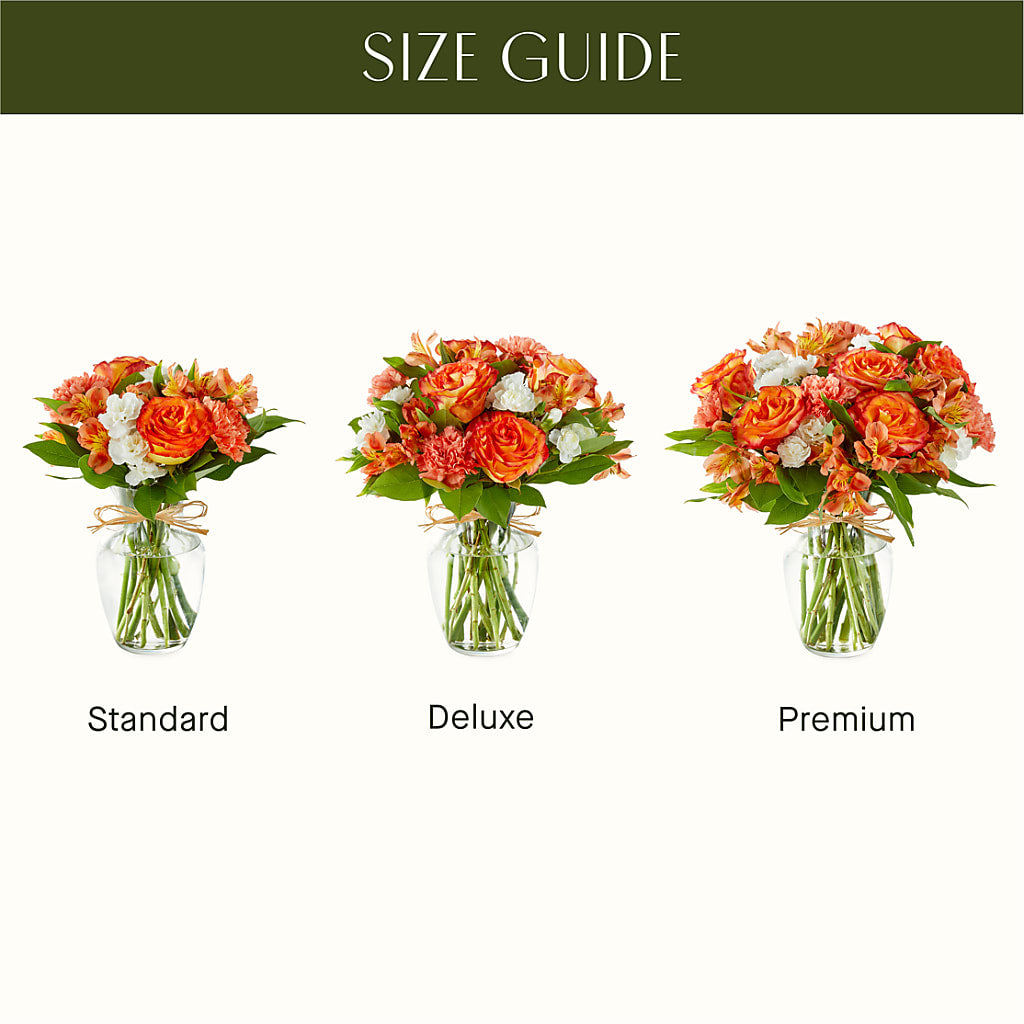 Apricot Glow Bouquet – Lynchburg Leo Wood Florist, Lynchburg VA