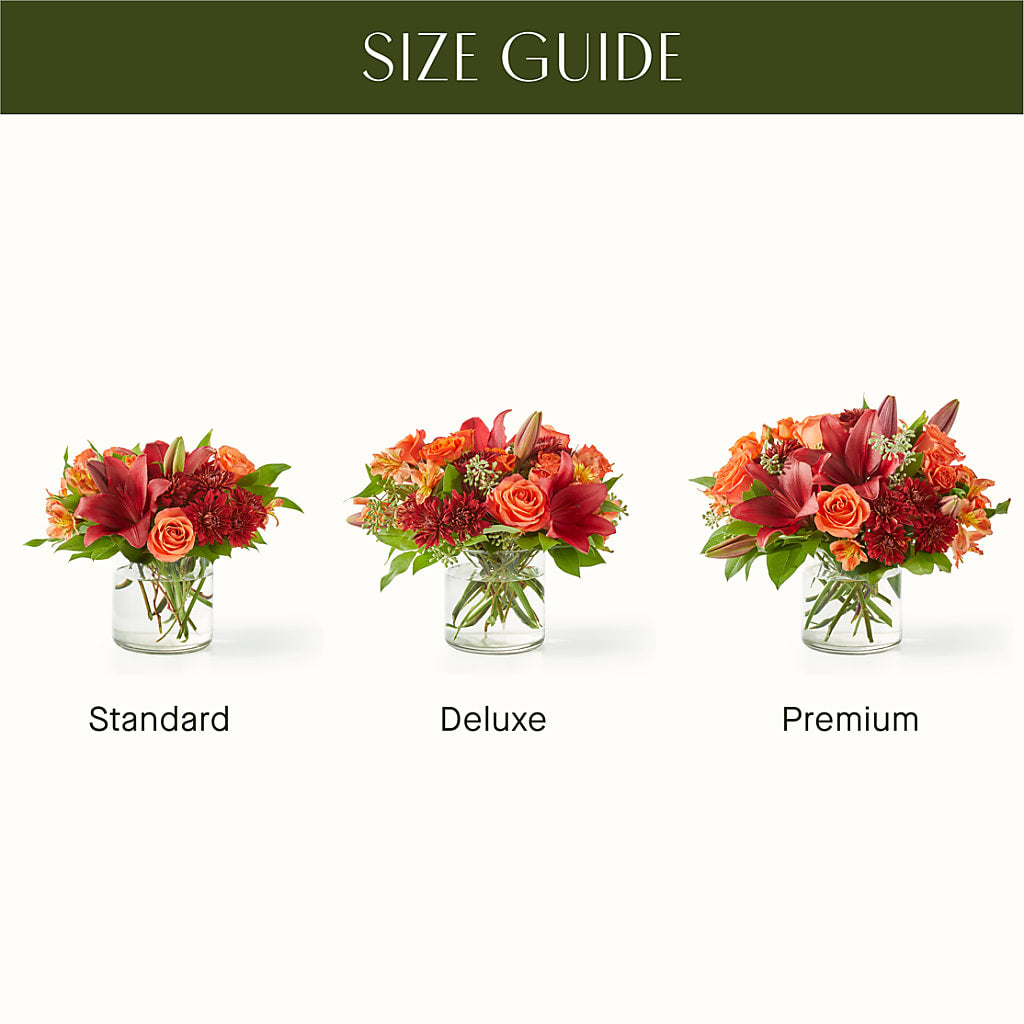 Crimson Leaves Bouquet – Lynchburg Leo Wood Florist, Lynchburg VA