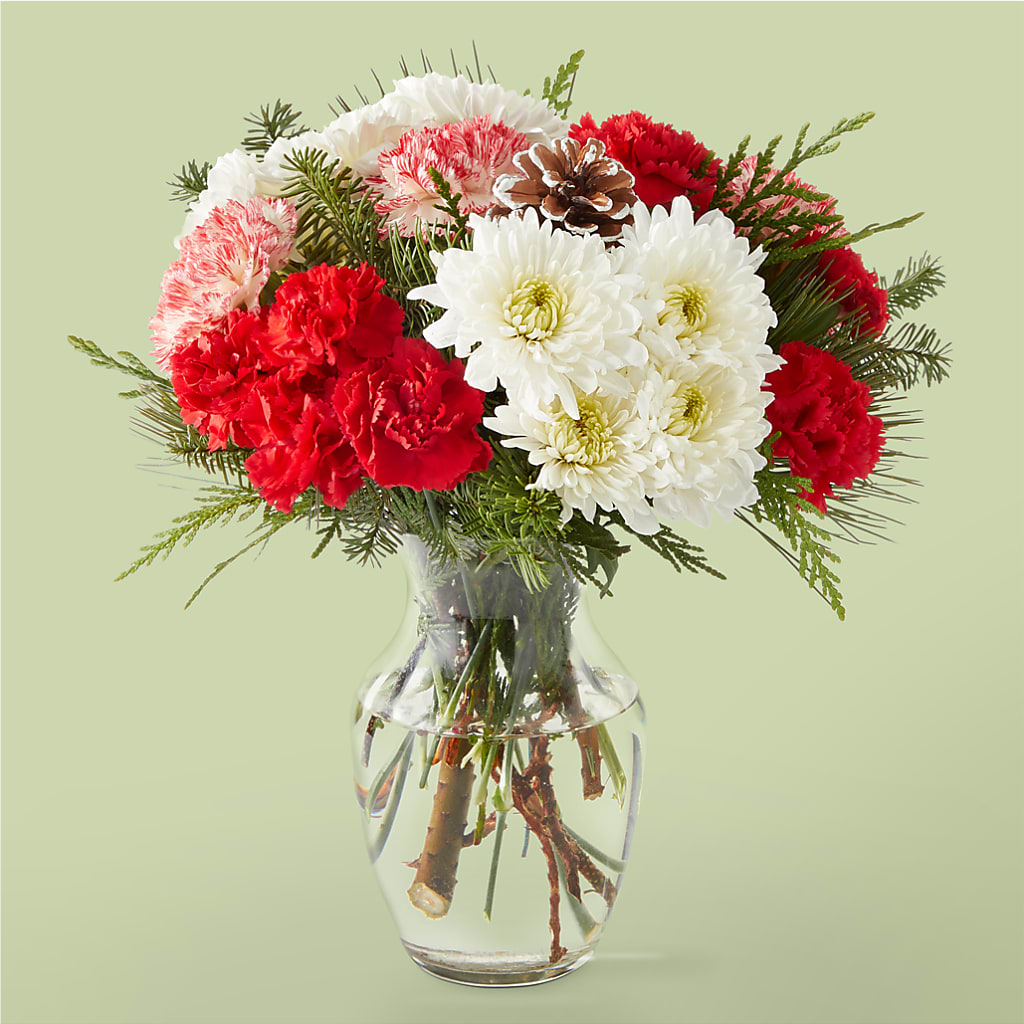 Candy Cane Lane Bouquet – Lynchburg Leo Wood Florist, Lynchburg VA
