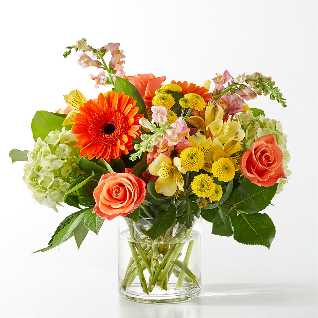 Autumn Sunshine Bouquet – Lynchburg Leo Wood Florist, Lynchburg VA