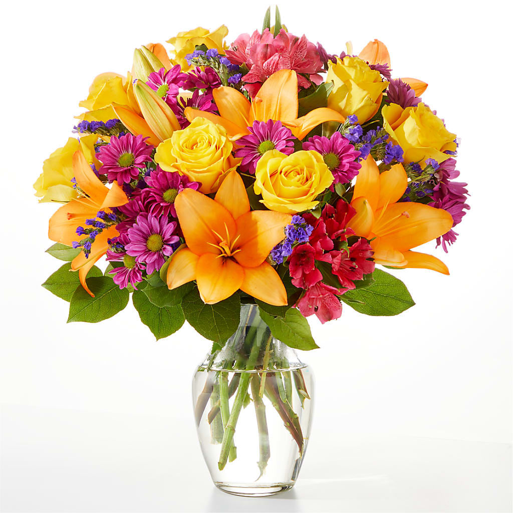 Colorful Visions Bouquet – Lynchburg Leo Wood Florist, Lynchburg VA