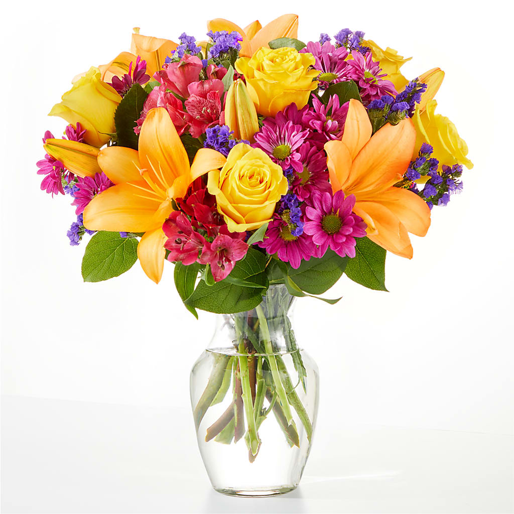 Colorful Visions Bouquet – Lynchburg Leo Wood Florist, Lynchburg VA