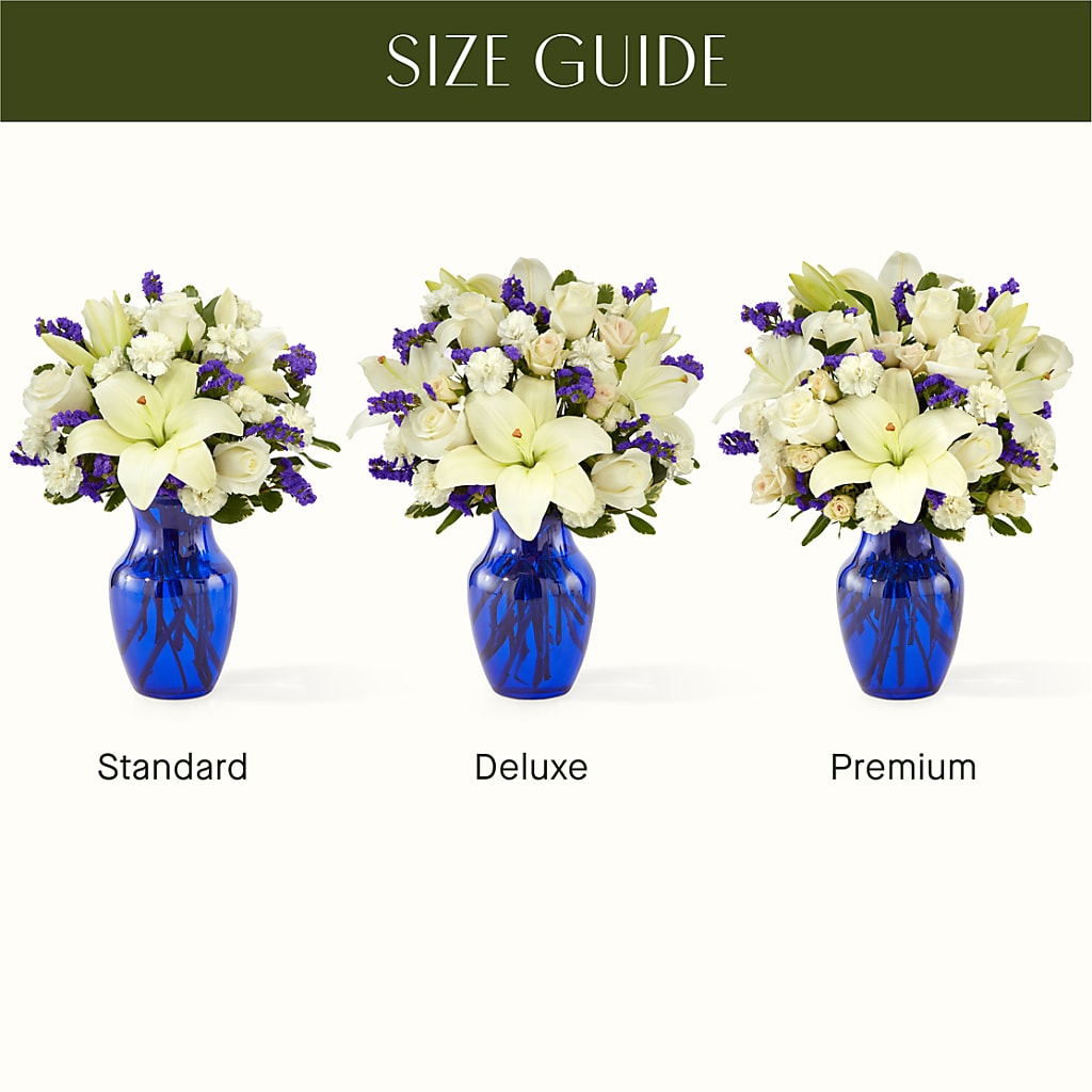 Sapphire Rush Bouquet – Lynchburg Leo Wood Florist, Lynchburg VA