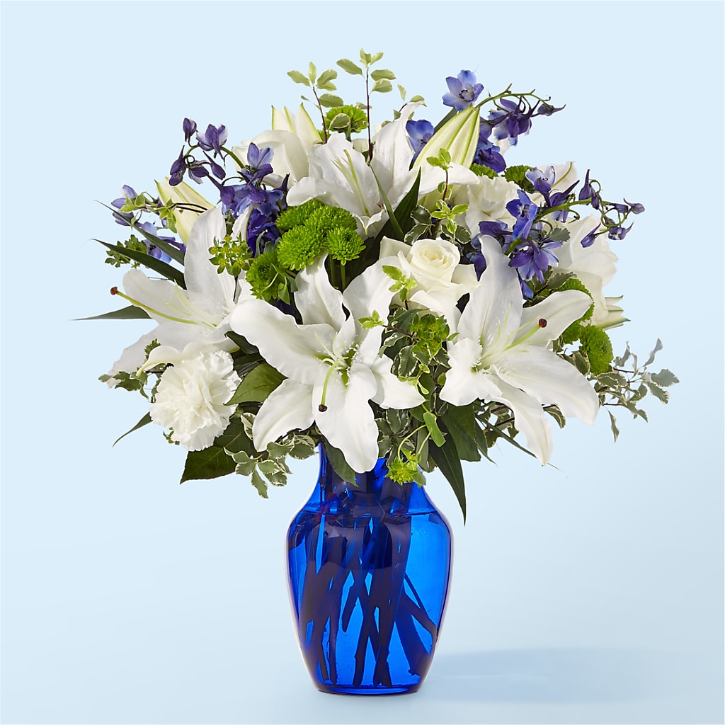Santorini Bouquet – Lynchburg Leo Wood Florist, Lynchburg VA