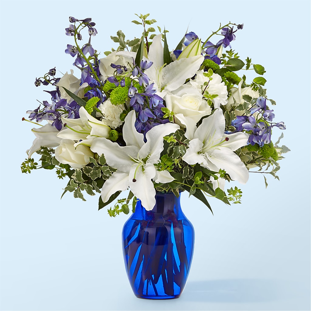 Santorini Bouquet – Lynchburg Leo Wood Florist, Lynchburg VA