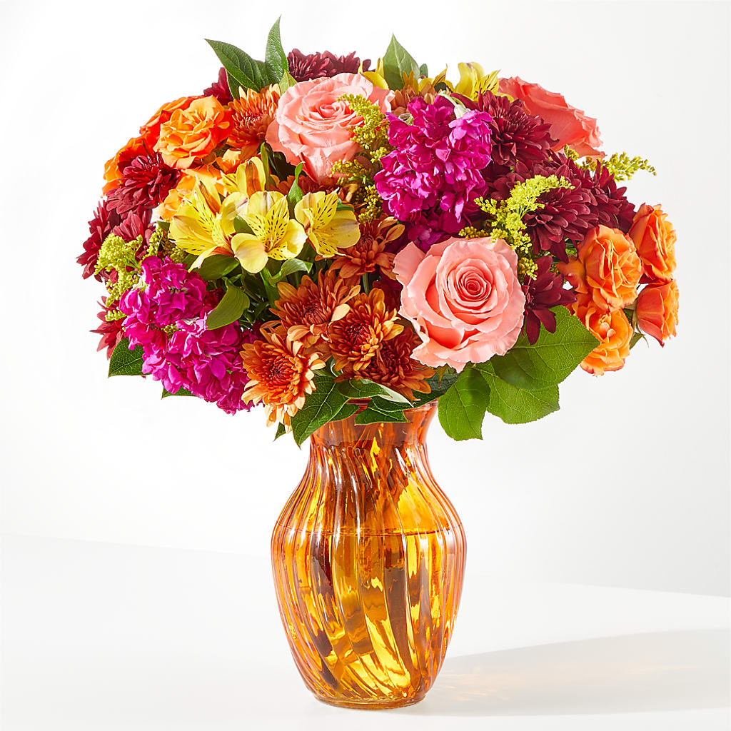 Amber Muse Bouquet – Lynchburg Leo Wood Florist, Lynchburg VA