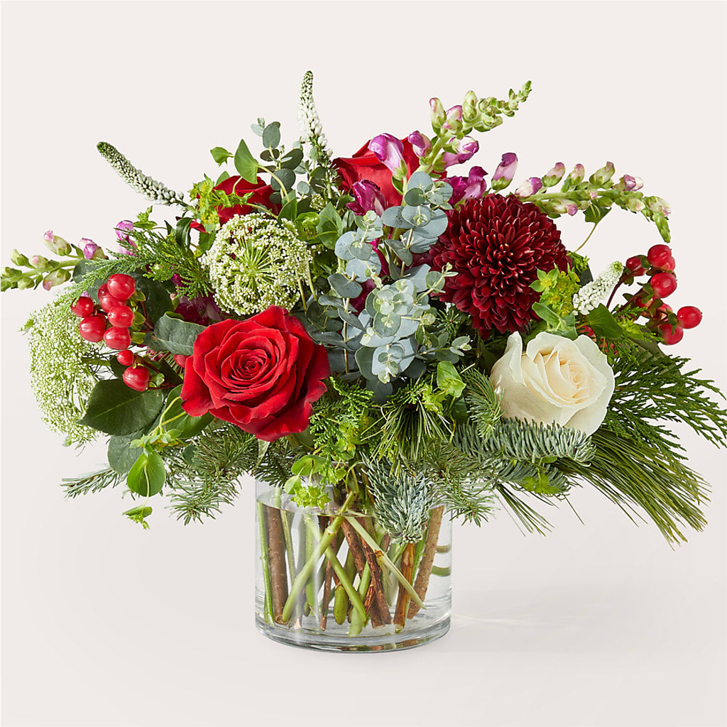 Cranberry Fizz Bouquet – Lynchburg Leo Wood Florist, Lynchburg VA