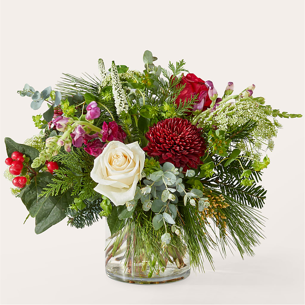 Cranberry Fizz Bouquet – Lynchburg Leo Wood Florist, Lynchburg VA