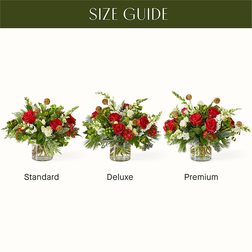 Deck the Halls Bouquet – Lynchburg Leo Wood Florist, Lynchburg VA