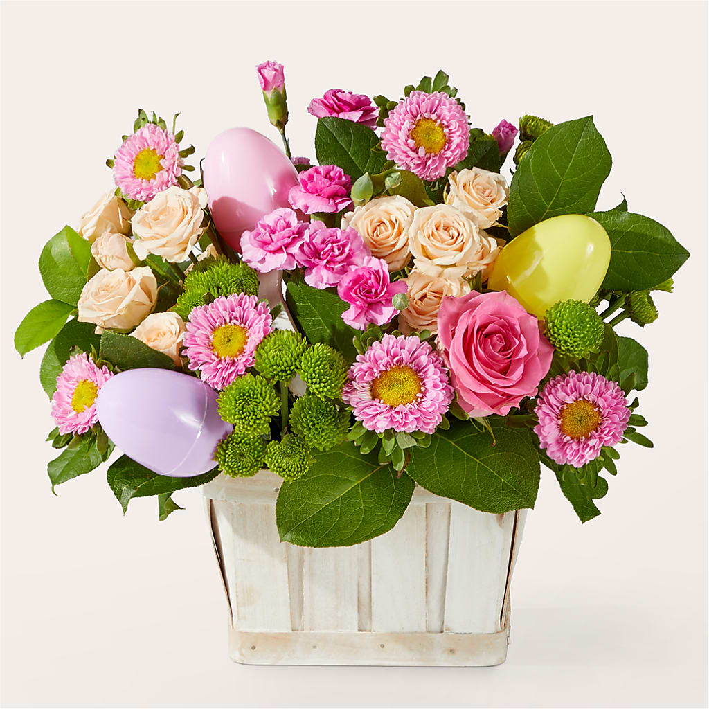 Get Eggcited Basket – Lynchburg Leo Wood Florist, Lynchburg VA