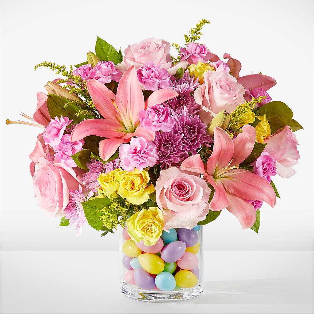 Easter Egg Hunt Bouquet – Lynchburg Leo Wood Florist, Lynchburg VA