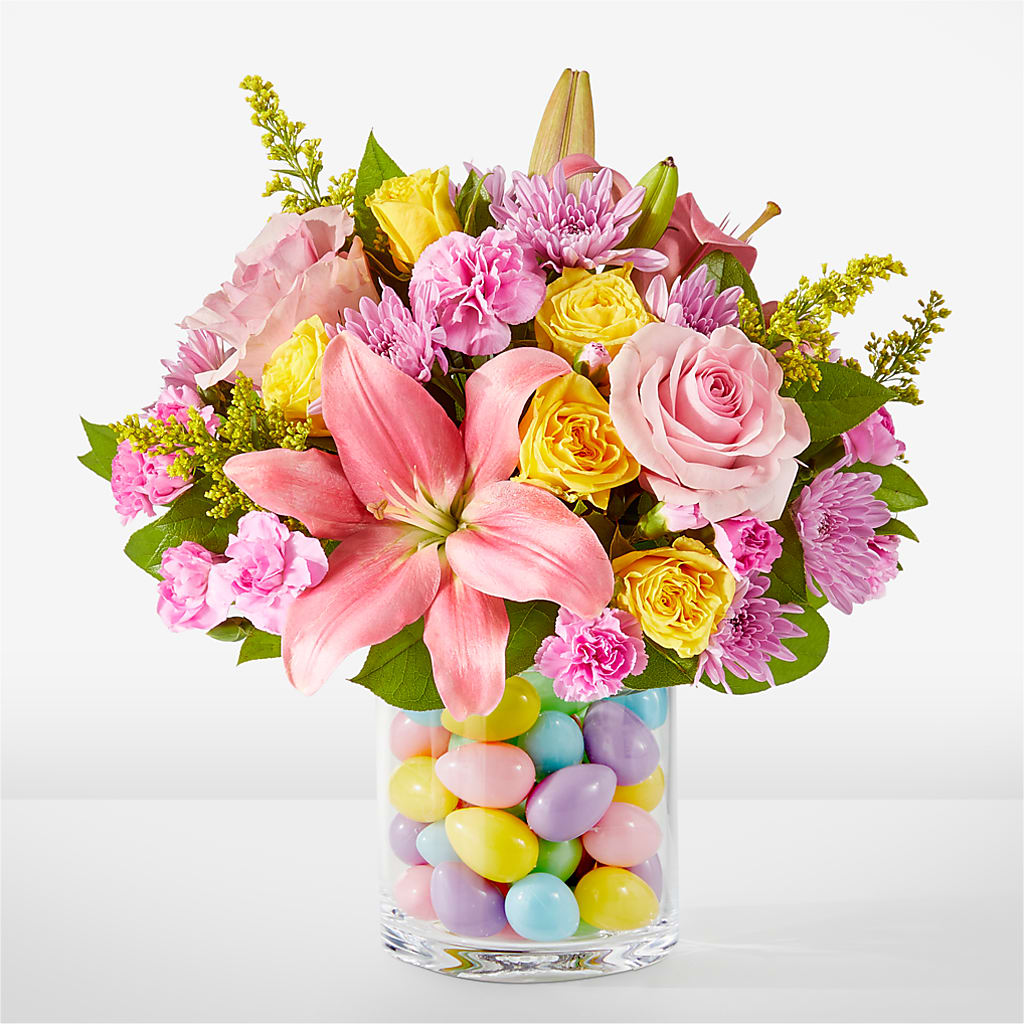 Easter Egg Hunt Bouquet – Lynchburg Leo Wood Florist, Lynchburg VA