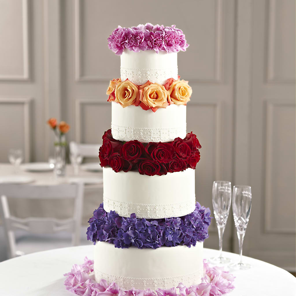 Infinite Love Cake Décor – Lynchburg Leo Wood Florist, Lynchburg VA