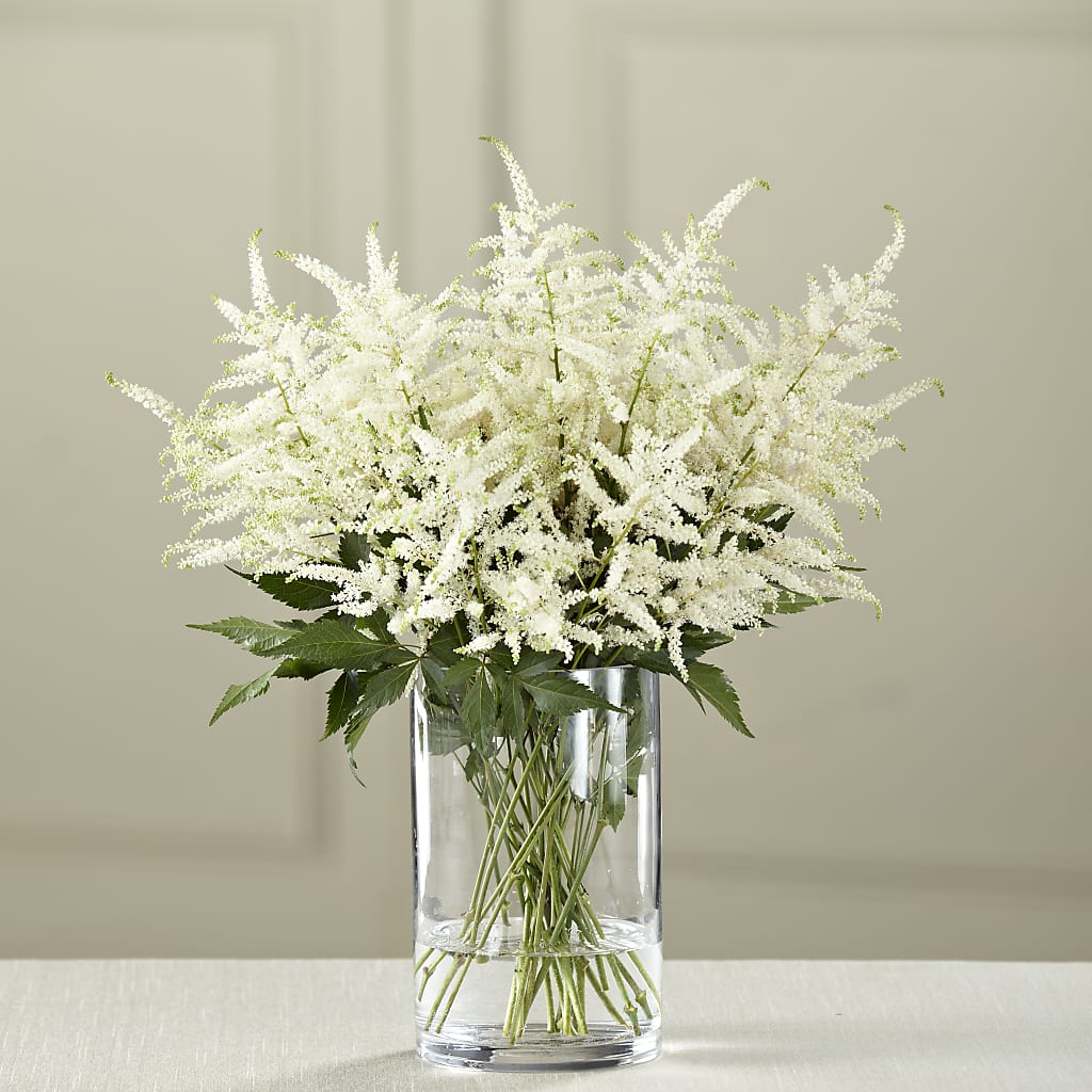 White Astilbe Bouquet – Lynchburg Leo Wood Florist, Lynchburg VA