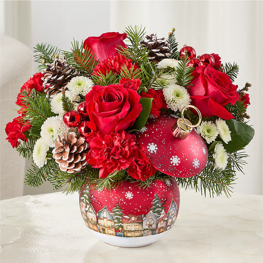 Christmas Carols Ornament –  Lynchburg Leo Wood Florist, Lynchburg VA