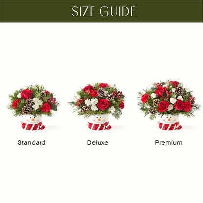 Jolly Snowman Bouquet –  Lynchburg Leo Wood Florist, Lynchburg VA